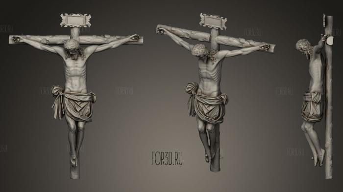 Cristo Crucificado 3d stl модель для ЧПУ